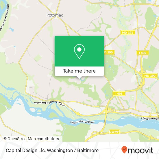 Capital Design Llc map