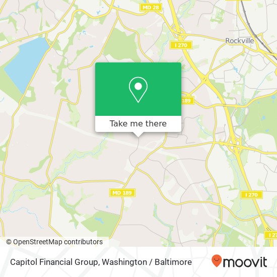 Capitol Financial Group map