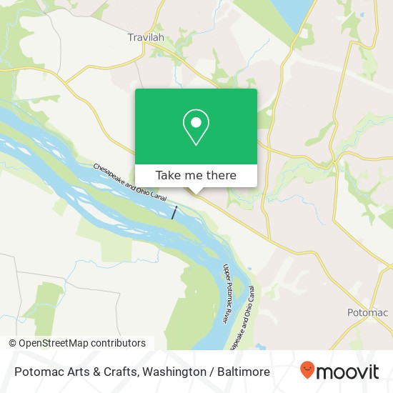 Mapa de Potomac Arts & Crafts