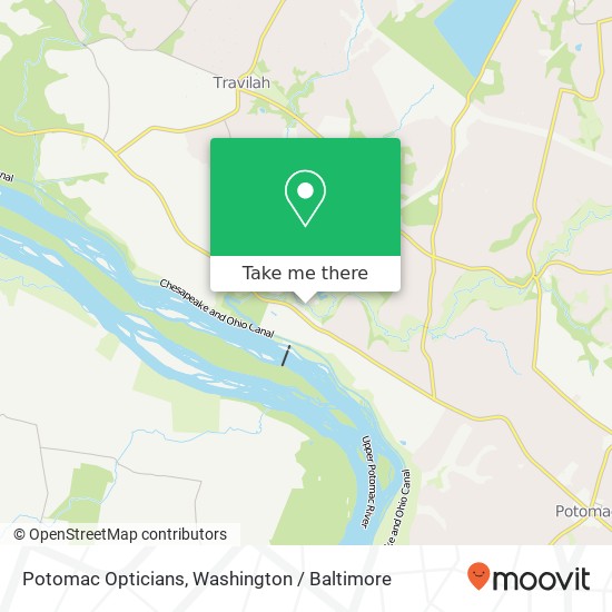 Mapa de Potomac Opticians