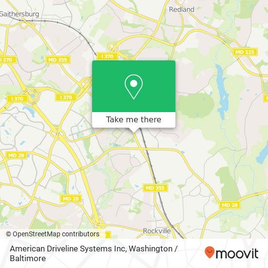 Mapa de American Driveline Systems Inc