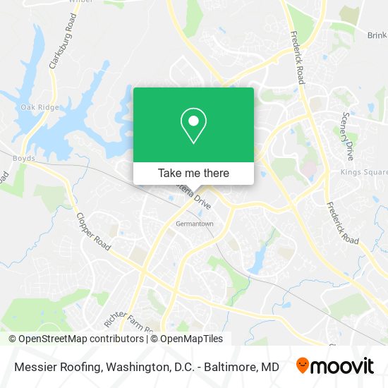 Mapa de Messier Roofing
