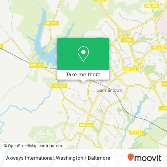 Mapa de Axways International