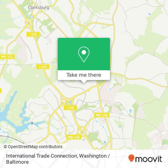 Mapa de International Trade Connection
