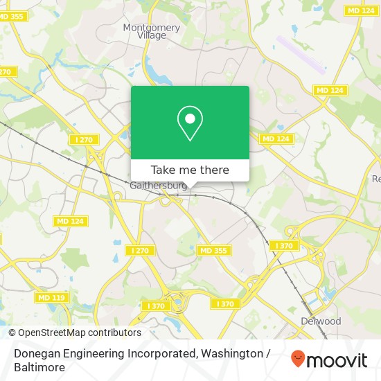 Mapa de Donegan Engineering Incorporated