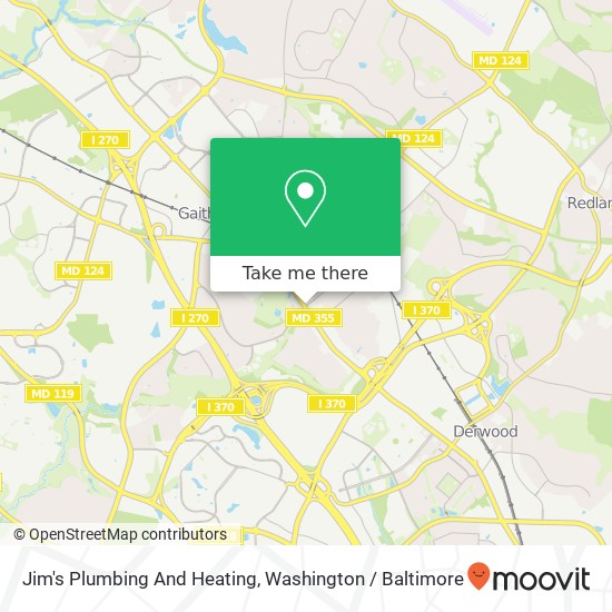 Mapa de Jim's Plumbing And Heating