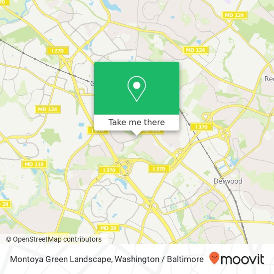 Montoya Green Landscape map