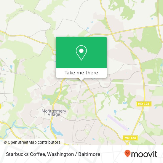 Starbucks Coffee map