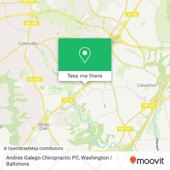 Andres Galego Chiropractic PC map