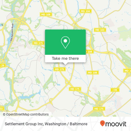 Settlement Group Inc map