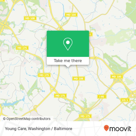 Young Care map