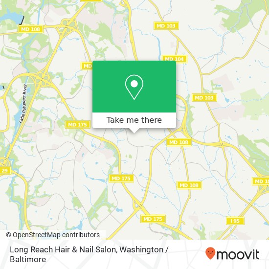 Long Reach Hair & Nail Salon map