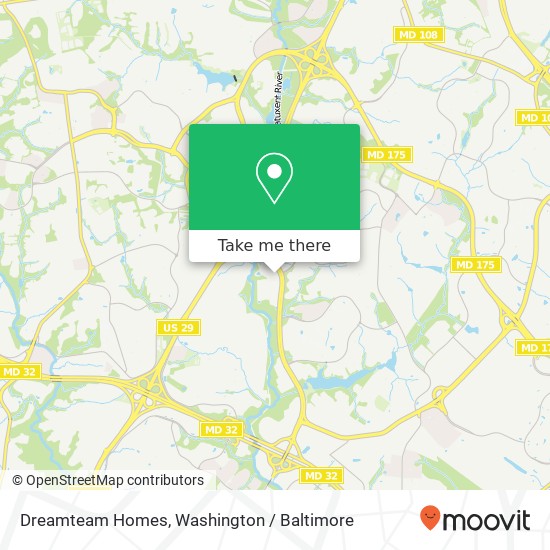 Dreamteam Homes map