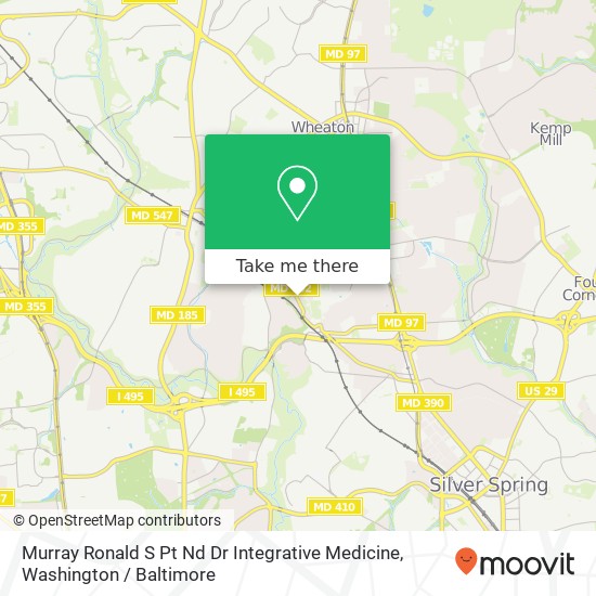 Murray Ronald S Pt Nd Dr Integrative Medicine map