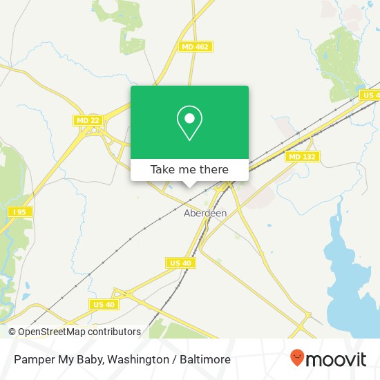 Pamper My Baby map