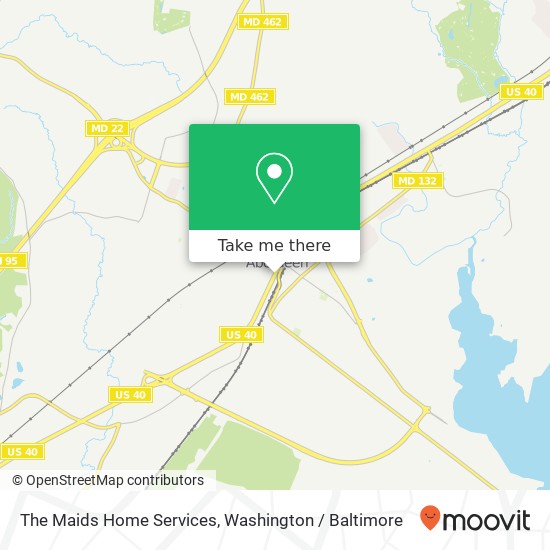 Mapa de The Maids Home Services