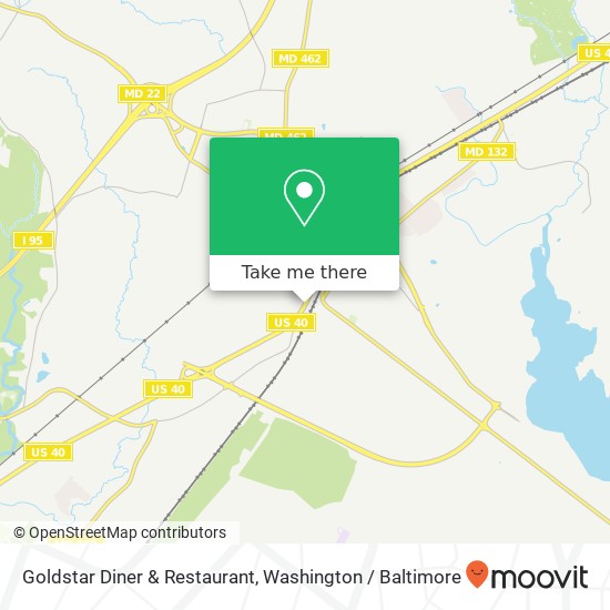 Goldstar Diner & Restaurant map