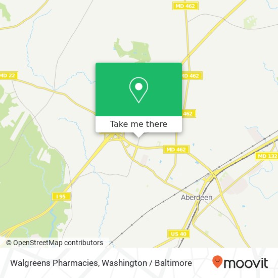 Walgreens Pharmacies map