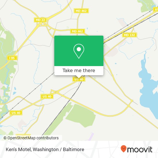 Ken's Motel map