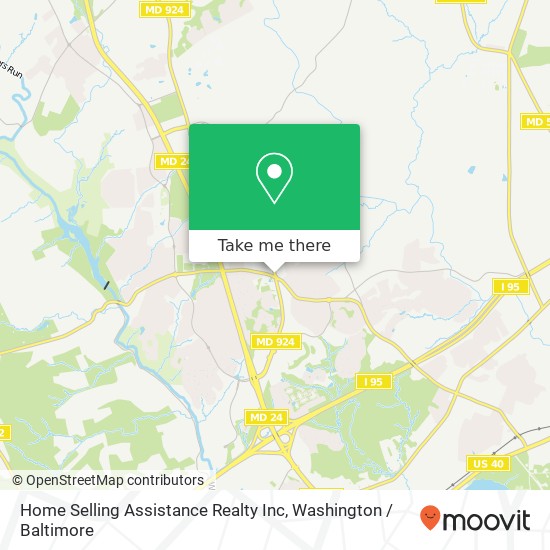 Home Selling Assistance Realty Inc map