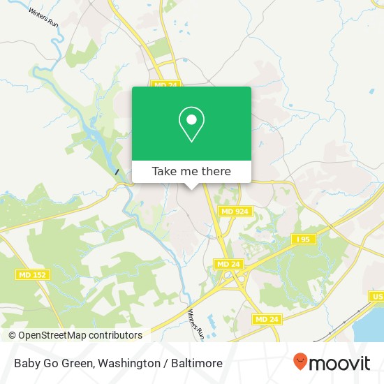 Mapa de Baby Go Green