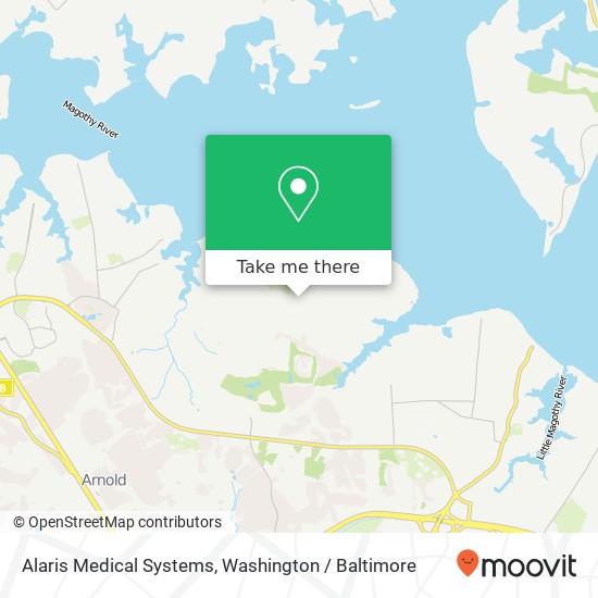 Alaris Medical Systems map