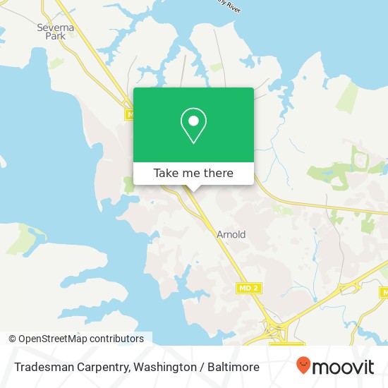 Tradesman Carpentry map