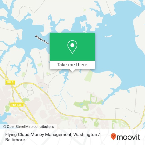 Mapa de Flying Cloud Money Management