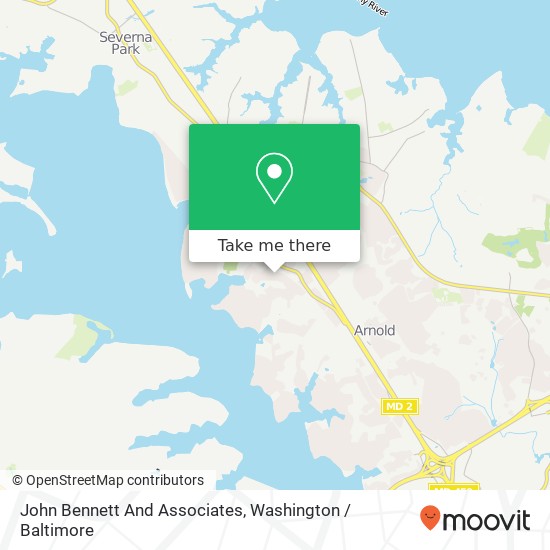 Mapa de John Bennett And Associates