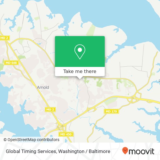 Mapa de Global Timing Services