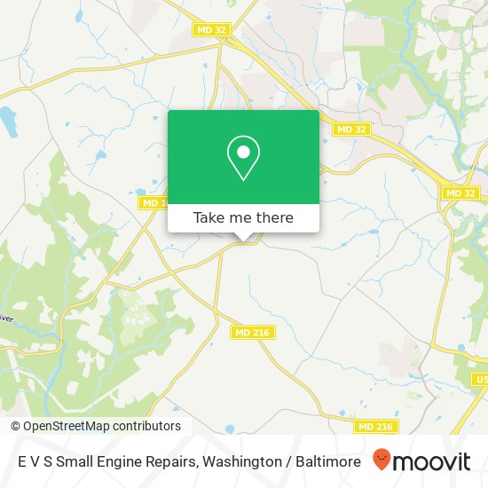 E V S Small Engine Repairs map