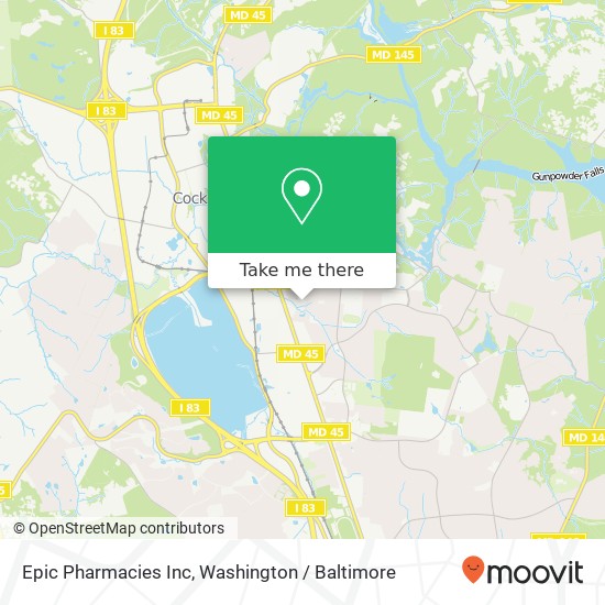 Mapa de Epic Pharmacies Inc