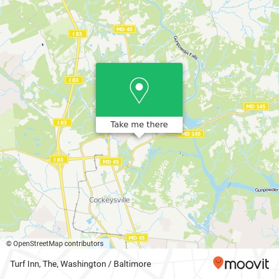 Mapa de Turf Inn, The