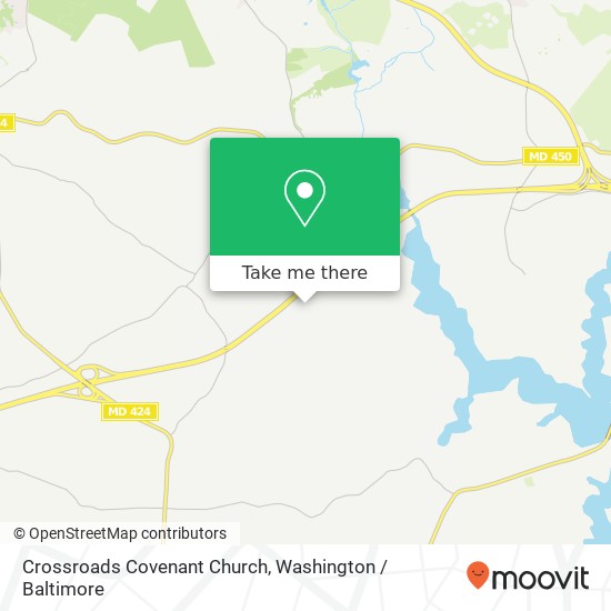 Crossroads Covenant Church map