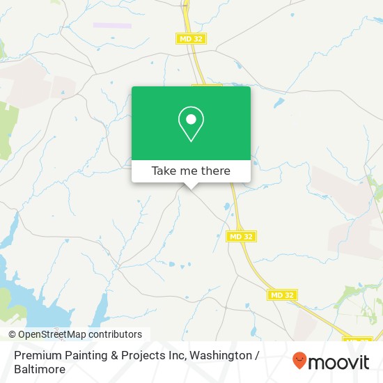 Mapa de Premium Painting & Projects Inc