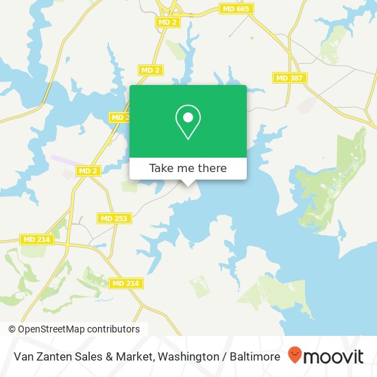 Van Zanten Sales & Market map