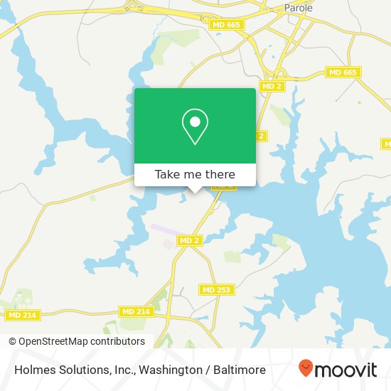 Mapa de Holmes Solutions, Inc.