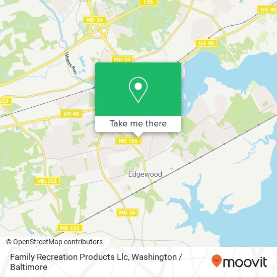 Mapa de Family Recreation Products Llc