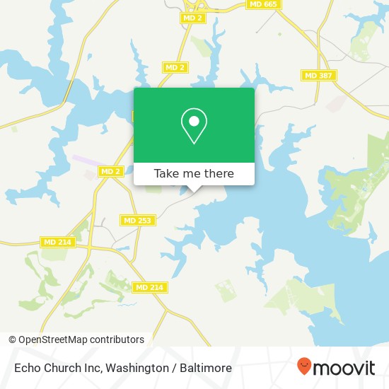 Echo Church Inc map