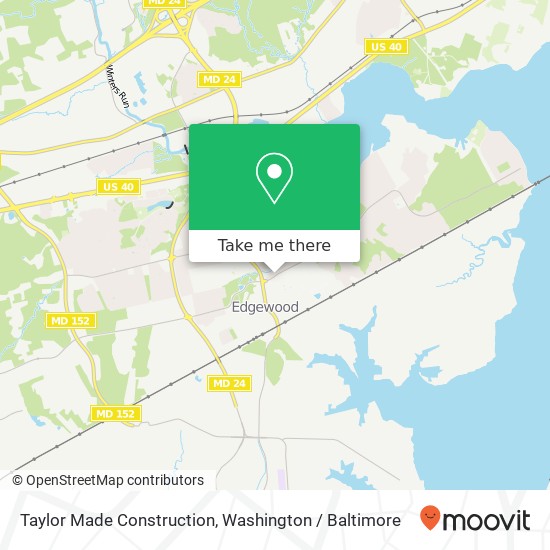 Mapa de Taylor Made Construction