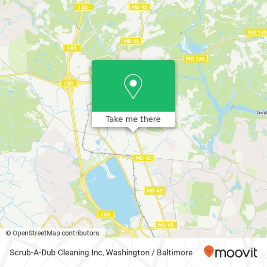 Mapa de Scrub-A-Dub Cleaning Inc