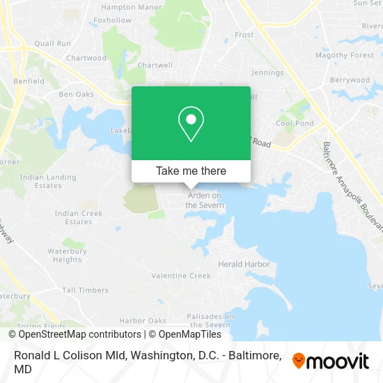 Ronald L Colison Mld map