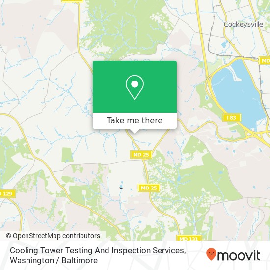 Mapa de Cooling Tower Testing And Inspection Services