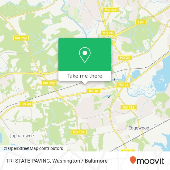 Mapa de TRI STATE PAVING