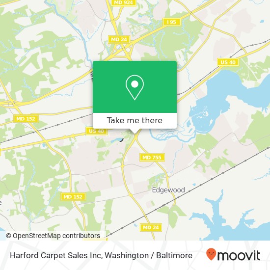 Mapa de Harford Carpet Sales Inc