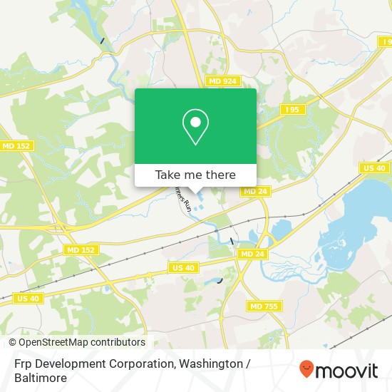 Frp Development Corporation map