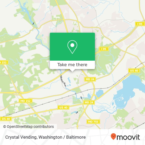 Mapa de Crystal Vending