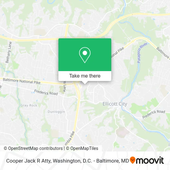 Cooper Jack R Atty map