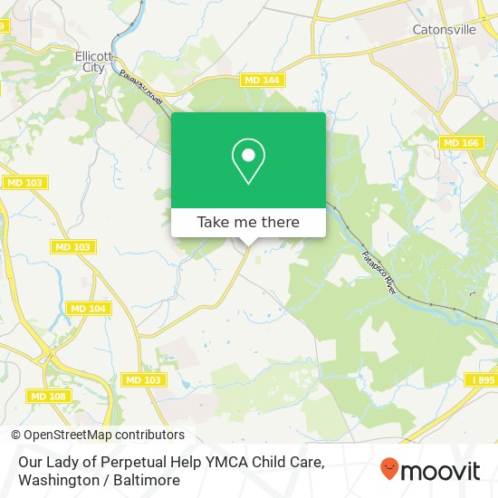 Our Lady of Perpetual Help YMCA Child Care map