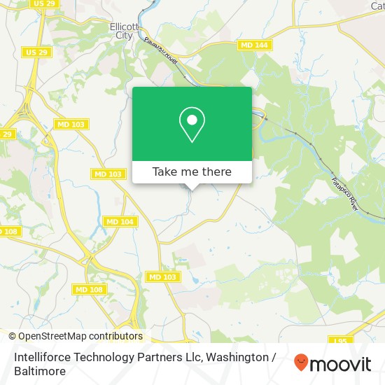 Mapa de Intelliforce Technology Partners Llc